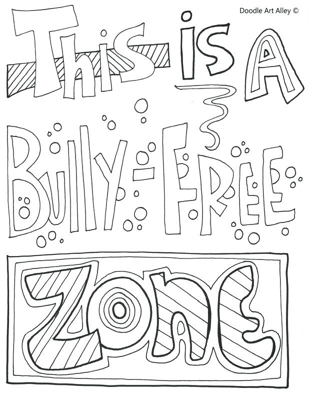 618x800 Bullying Coloring Pages Bullying Coloring Pages No Bullying