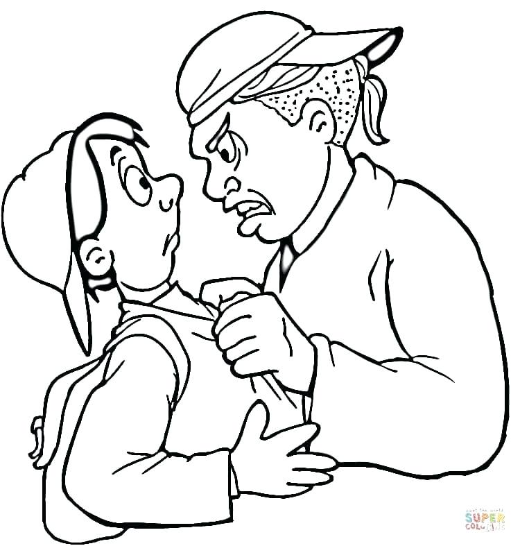 750x787 Good Free Printable Anti Bullying Coloring Pages For Click
