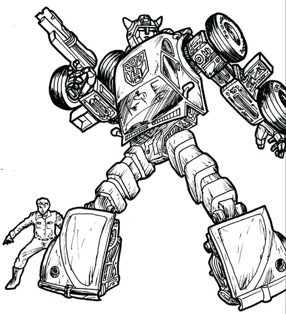 584x640 Bumblebee Transformer Coloring Pages To Print Kids Coloring