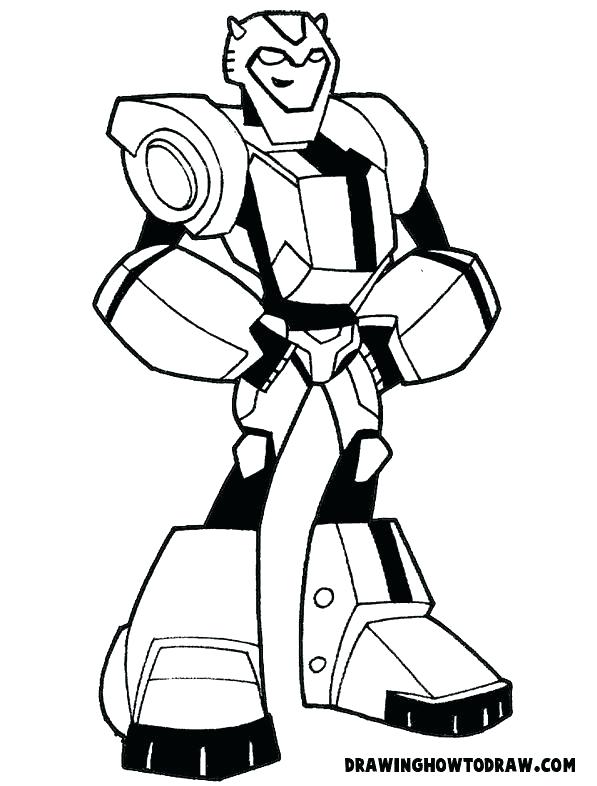 597x786 Transformer Coloring Sheets Bumblebee Transformer Coloring Pages