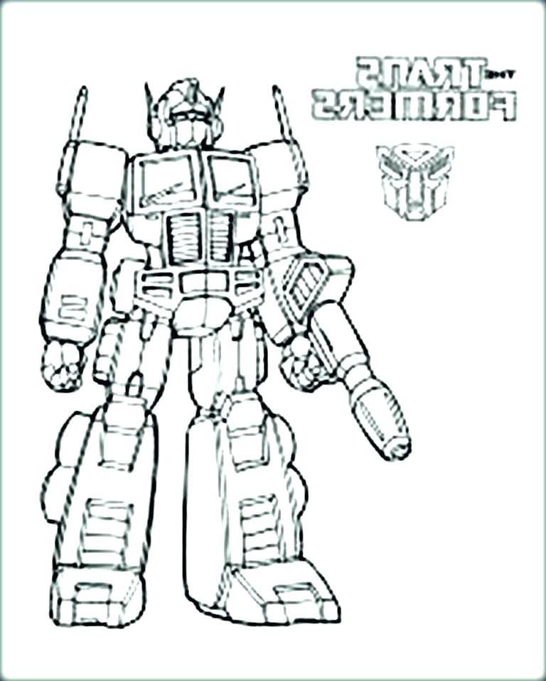 768x959 Bumblebee Transformer Coloring Page Bumblebee Transformer Coloring