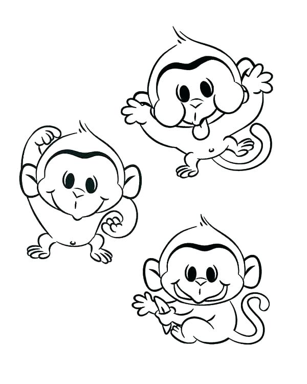 600x750 Bed Coloring Pages Bed Coloring Pages Coloring Pages Of Monkeys