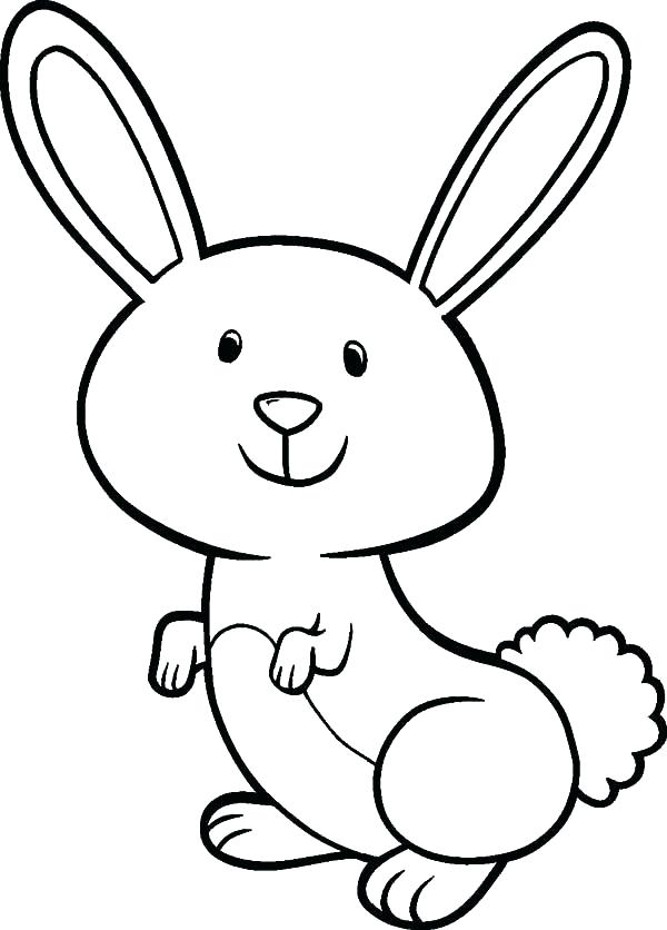 600x836 Printable Bunny Coloring Pages Printable Bunny Coloring Pages