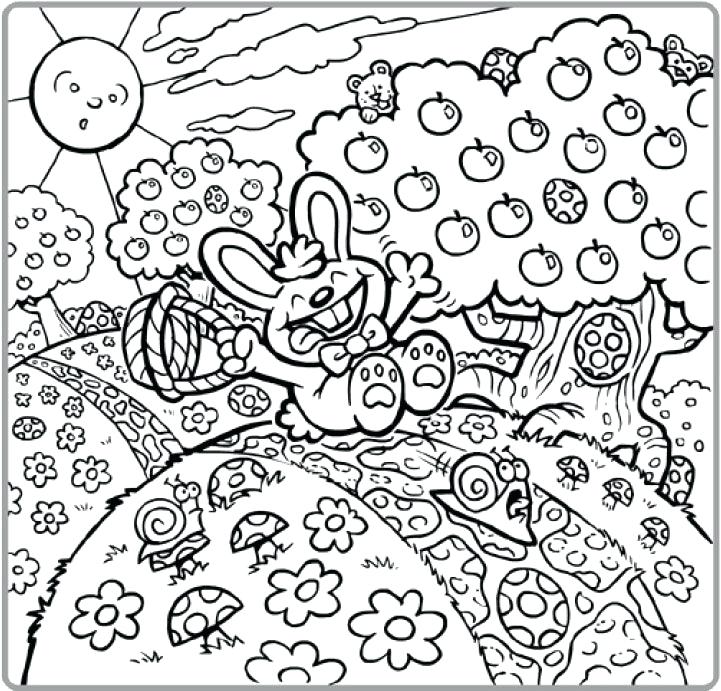 721x691 Pages Easter Coloring Pages For Adults Bunny Colouring Pages