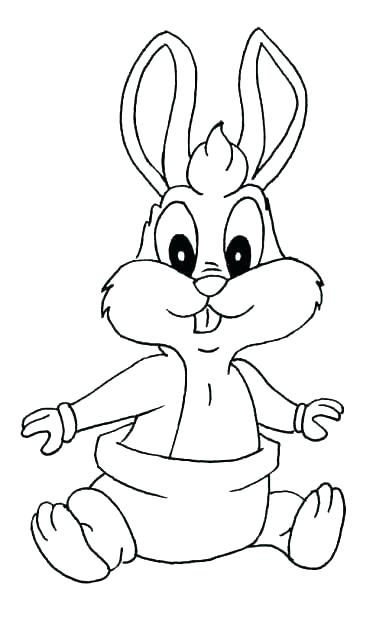 389x640 Bugs Bunny Coloring Sheets Printable Bugs Bunny Coloring Pictures