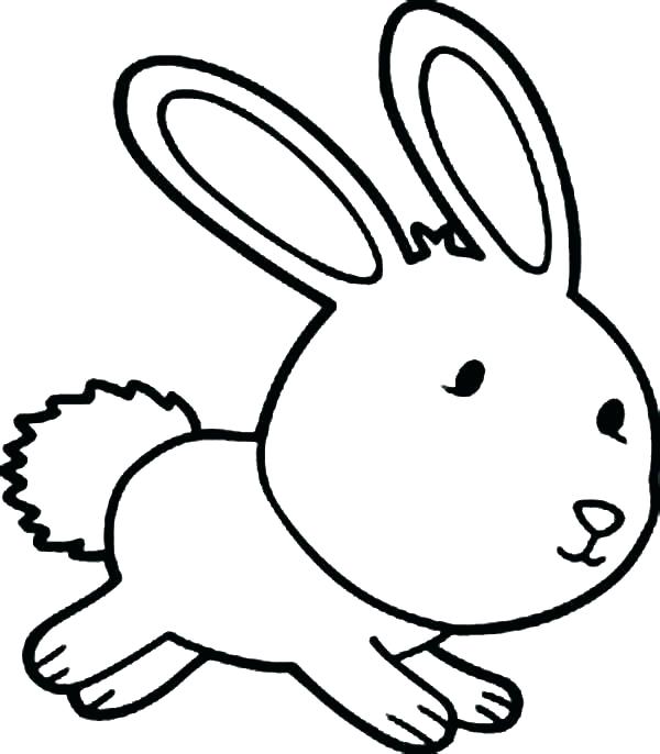 Bunny Coloring Pages For Kids at GetDrawings | Free download