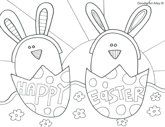 647x500 Easter Bunny Coloring Pages Free Printable Coloring Pages