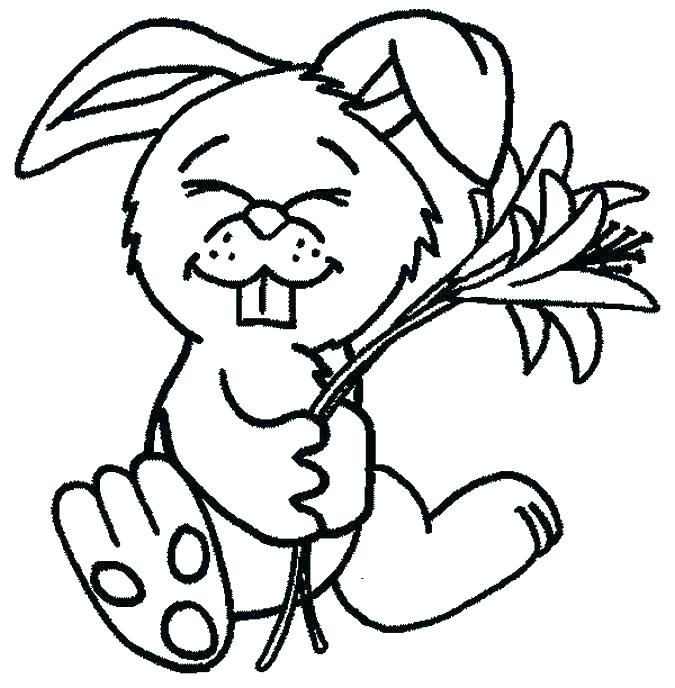 675x688 Printable Bunny Coloring Pages Printable Bunny Coloring Pages Cute