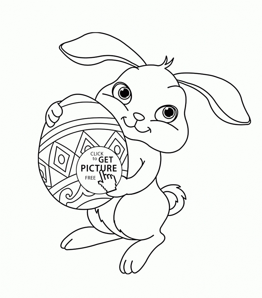 843x960 Cartoon Cute Bunny Coloring Pages Printable Coloring Sheets