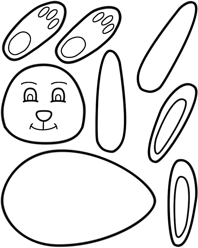 640x800 Ear Coloring Page Best Of Printable Easter Bunny Easter Bunny Ears