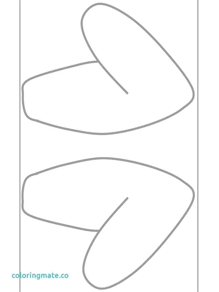 750x1000 Ear Coloring Page Ear Coloring Page Fresh Bunny Ears Coloring