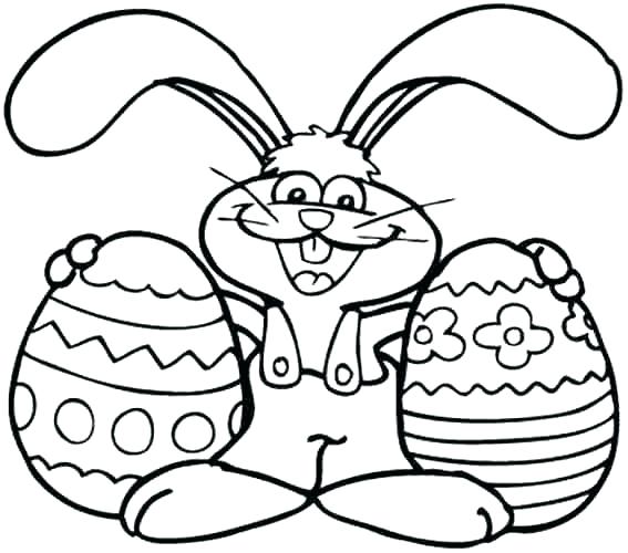 567x500 Bunny Colour In Pictures Bunny Head Coloring Pages Easter Bunny