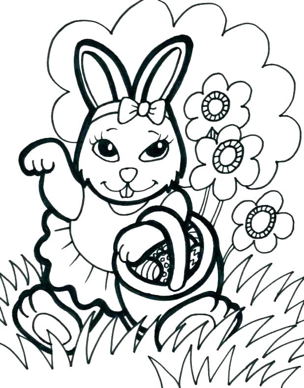 618x788 Bunny Rabbit Coloring Pages Rabbit Printable Coloring Pages Bunny
