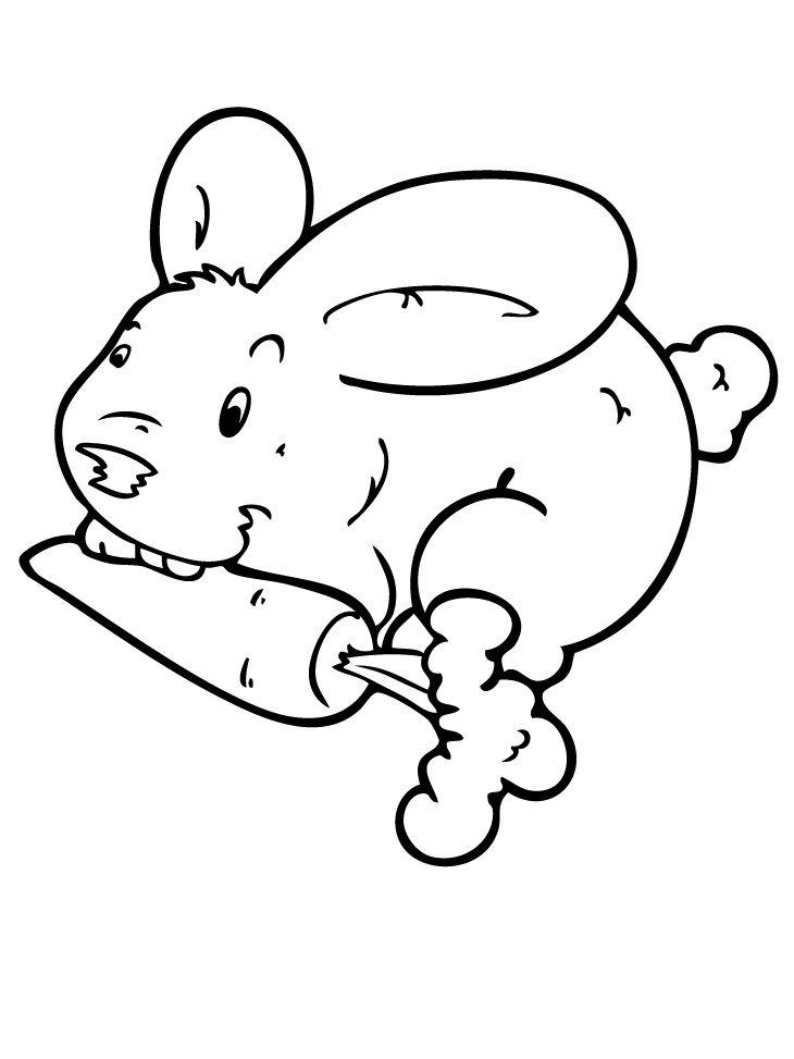 730x973 Free Printable Rabbit Coloring Pages For Kids