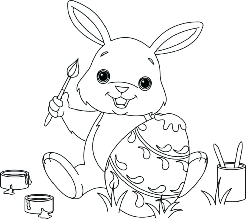 Bunny Rabbit Coloring Pages at GetDrawings | Free download