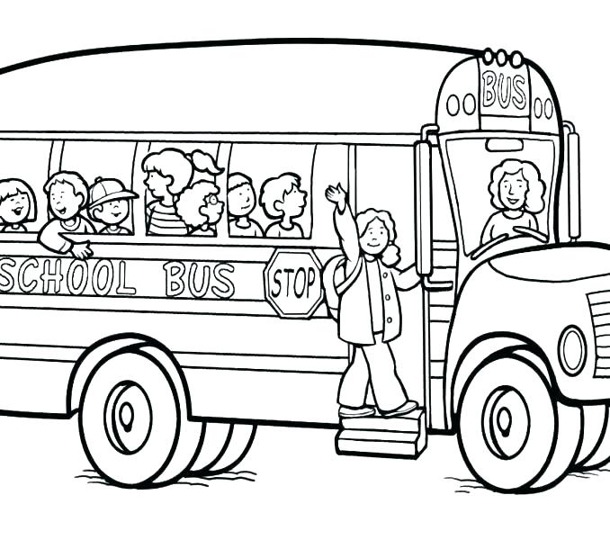 678x600 Coloring Pages School Bus School Bus Coloring Pages Beautiful