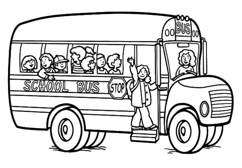 960x667 Get This Free School Bus Coloring Pages To Print !