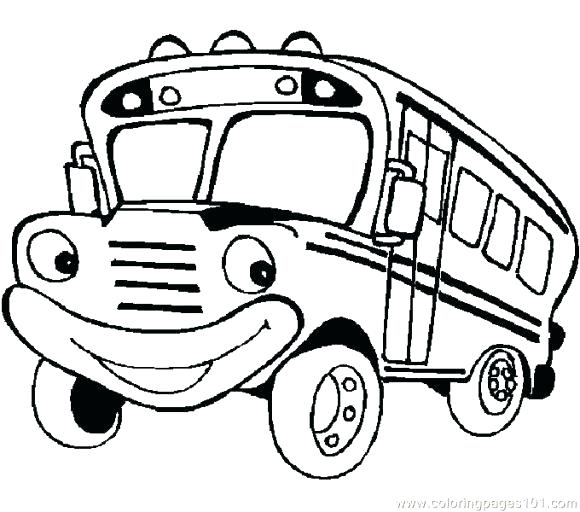 Bus Coloring Pages To Print at GetDrawings | Free download