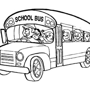 300x300 Woman School Bus Driver Coloring Pages Best Place To Color