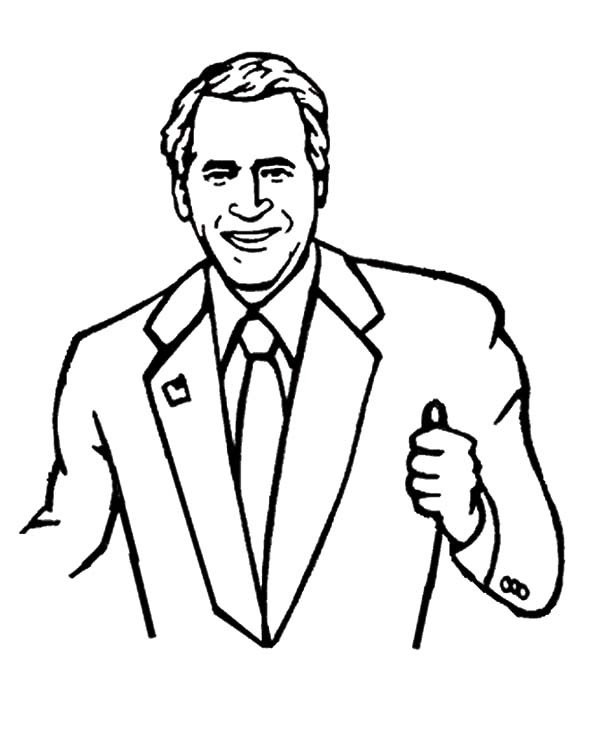 Bush Coloring Page at GetDrawings | Free download