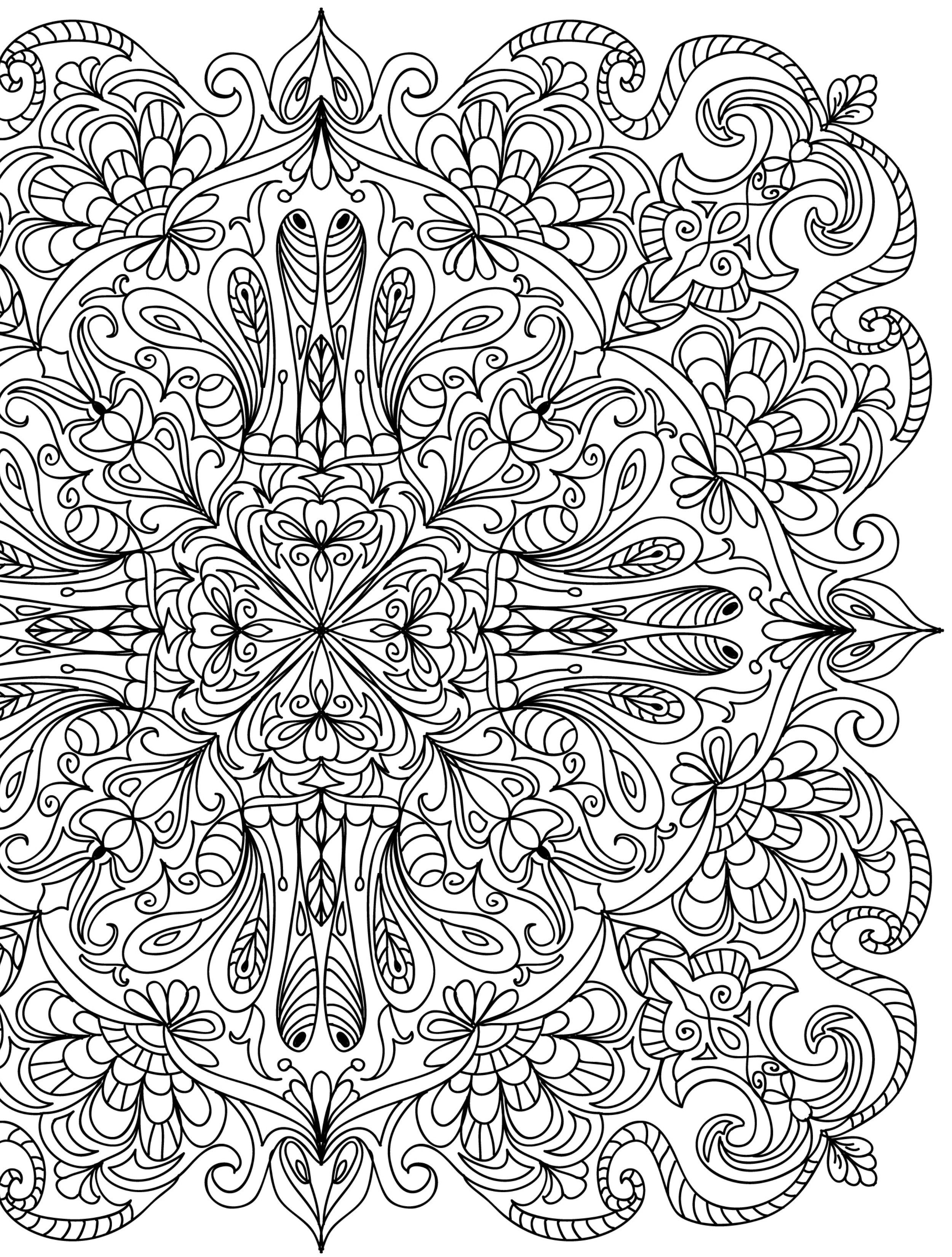 2500x3300 Crazy Busy Coloring Pages For Adults Adult Coloring Pages