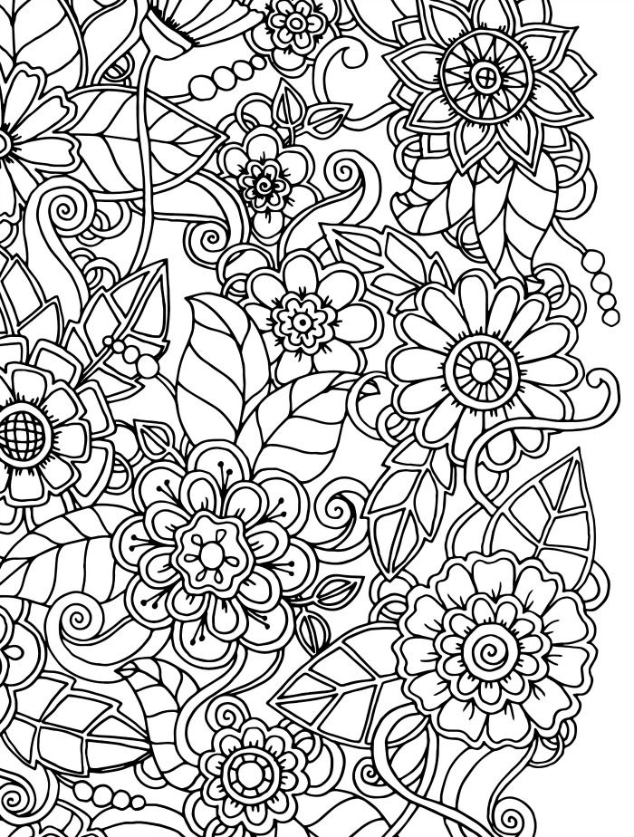 700x924 Crazy Busy Coloring Pages For Adults Adult Coloring, Wood