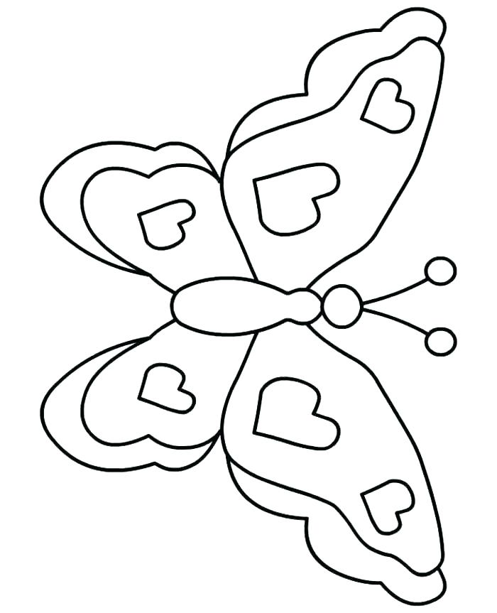 Butterfly Cartoon Coloring Pages at GetDrawings | Free download