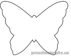 236x185 Butterfly Coloring Pages For Kids