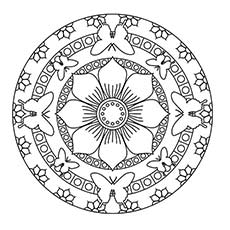 230x230 Top Mandala Coloring Pages For Your Little Ones