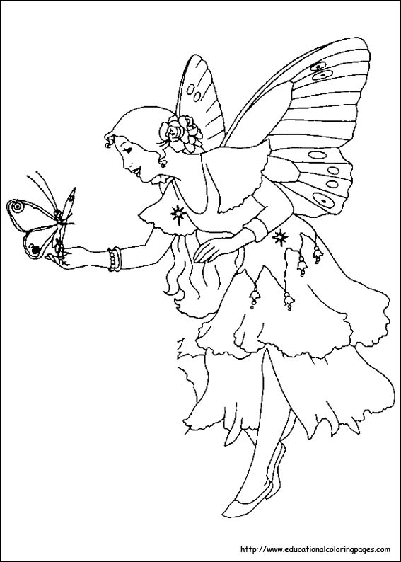 567x794 Fairy Princess Coloring Pages Printable Fairies Coloring Pages