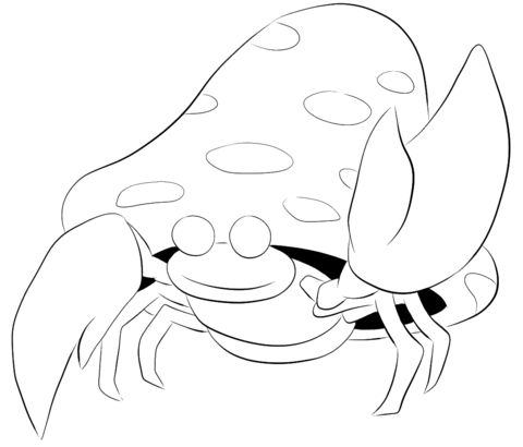 480x410 Butterfree Coloring Page