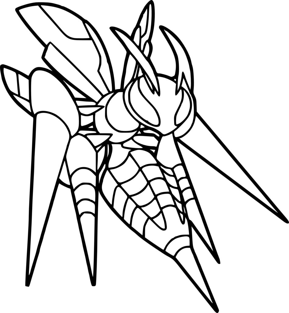948x1024 Excellent Idea Pokemon Coloring Pages Beedrill Beedrill Page Free