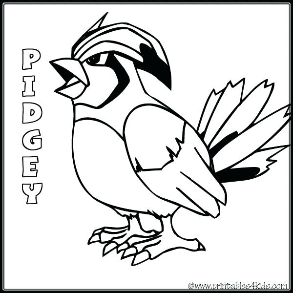 600x600 Pokemon Coloring Pages Butterfree Coloring Page For Kids Free Word