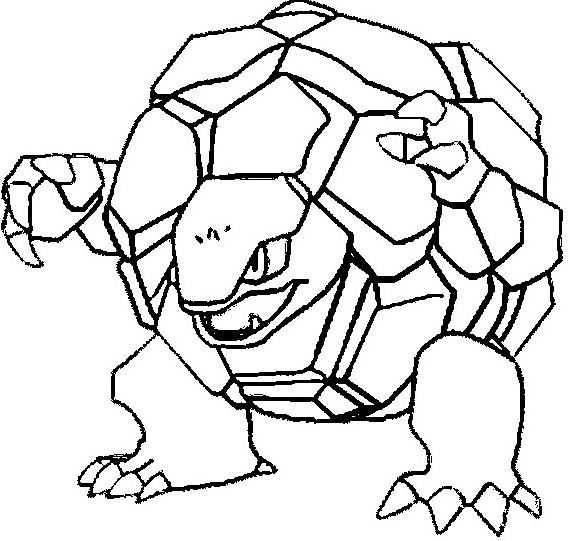 576x541 Butterfree Coloring Page