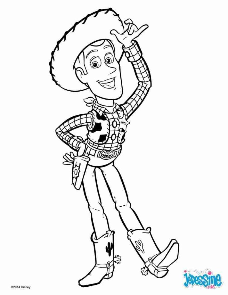792x1024 Woody Coloring Pages Buzz Lightyear Toy Story Free For Kids