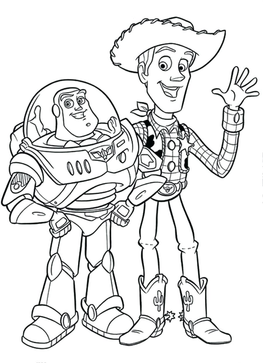 900x1240 Toy Story Movie Coloring Pages New Woody Throughout