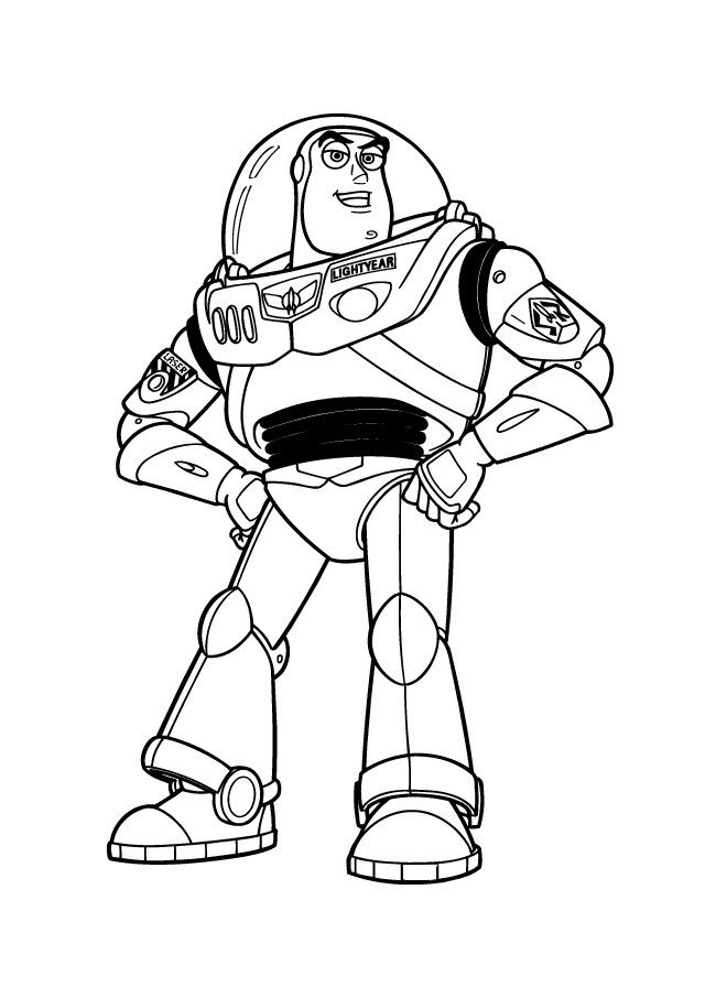 640x906 Free Printable Buzz Lightyear Coloring Pages For Kids
