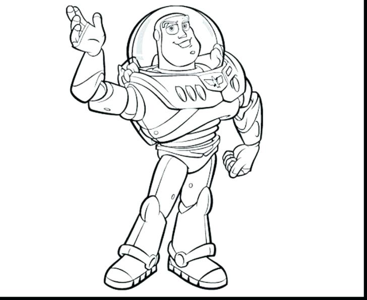 728x596 Disney Buzz Lightyear Coloring Pages Professional
