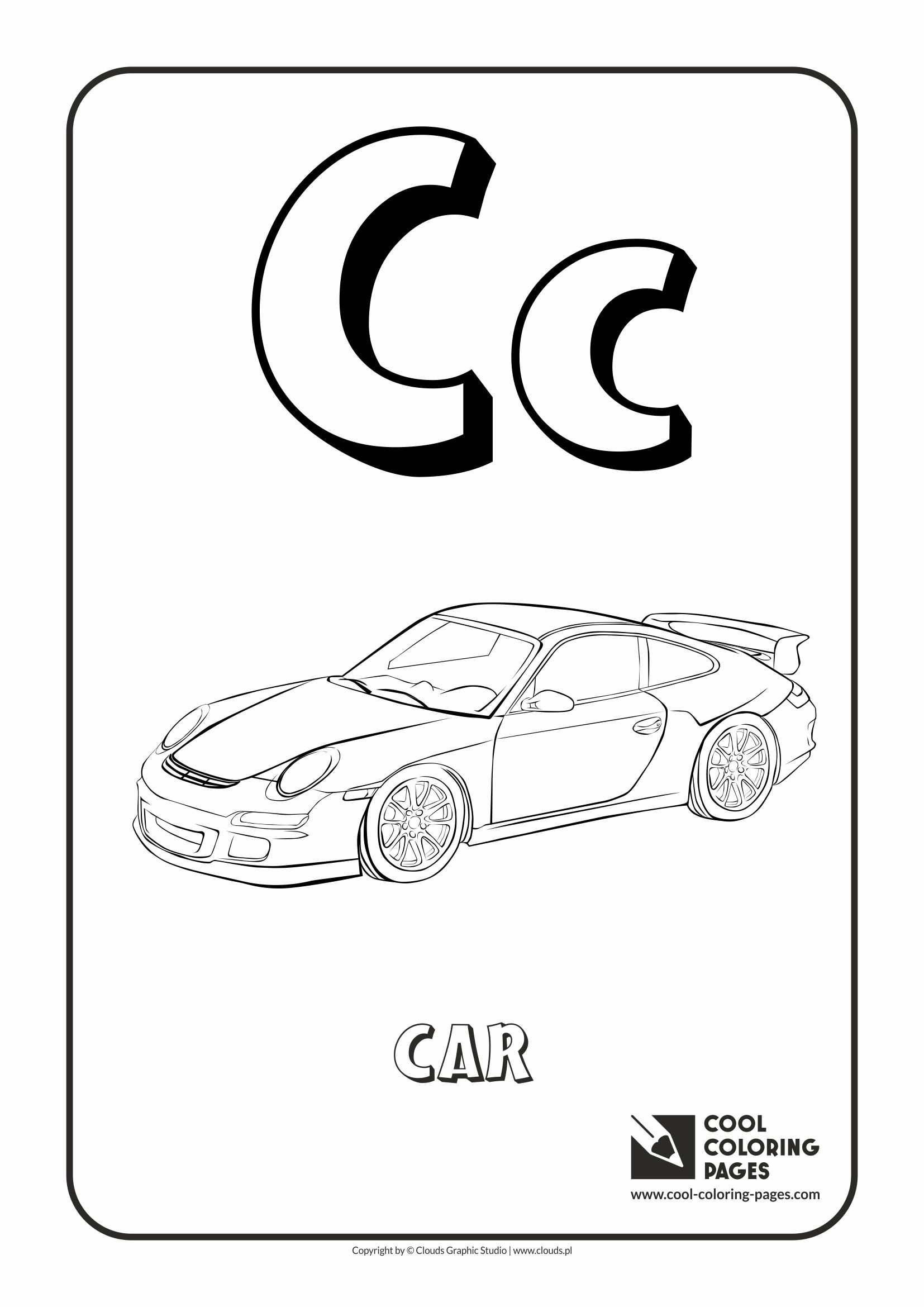 1654x2339 Coloring Pages Of Alphabet Cool Letter C Page With Idolza Inside
