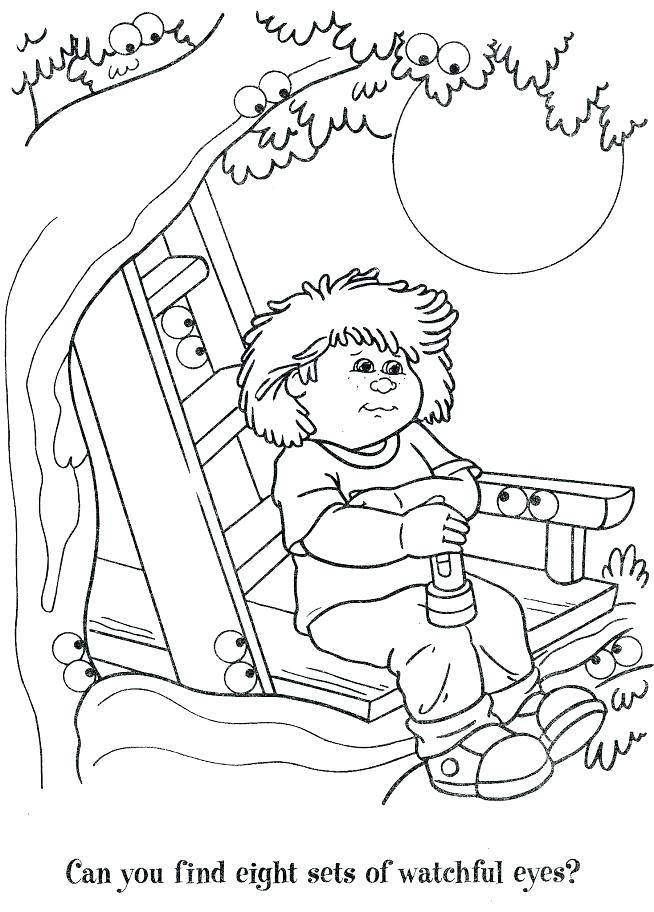 654x912 Cabbage Patch Kids Coloring Pages