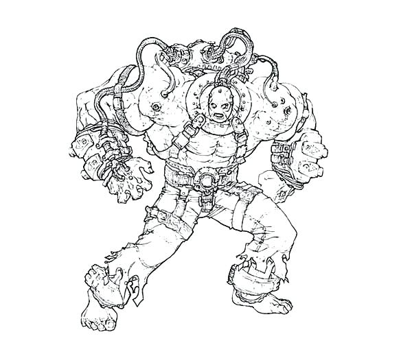 600x500 Bane Coloring Pages Sketch Of Bane Batman Coloring Pages Lego