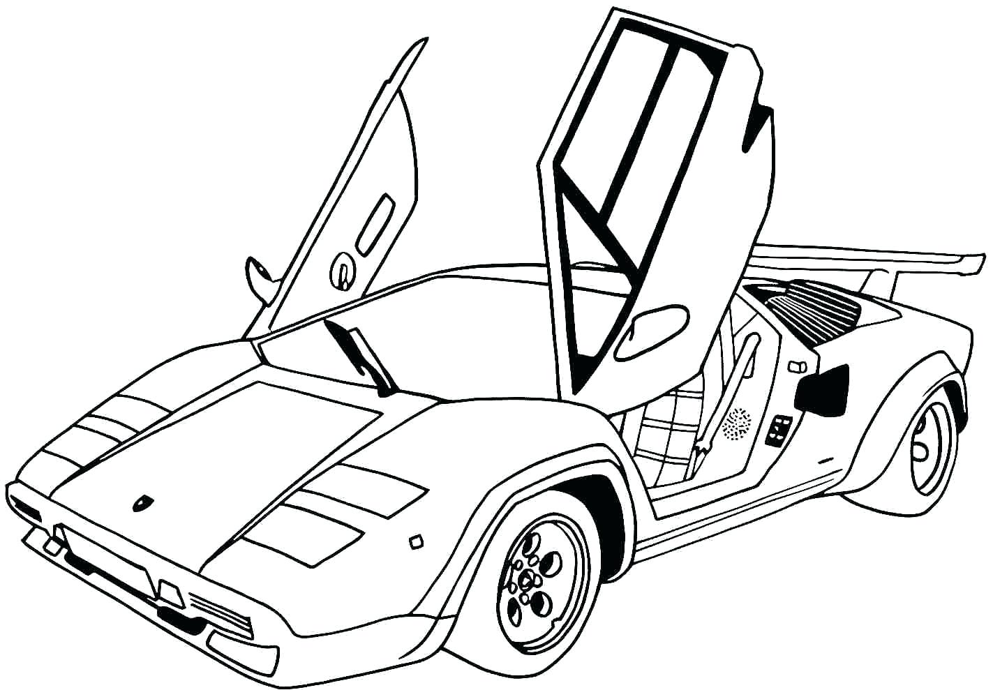Cadillac Coloring Pages