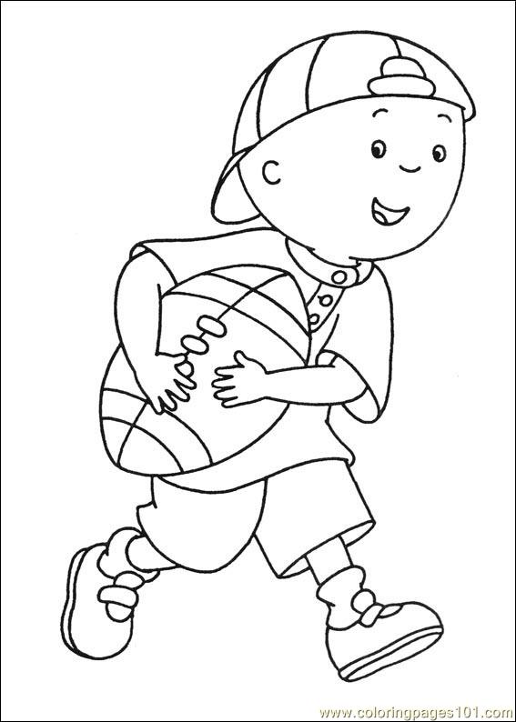 567x794 Caillou Coloring Pages Coloring Page