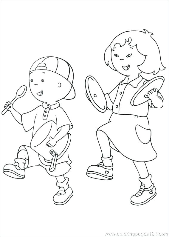 567x794 Caillou Printable Coloring Pages Free Printable Coloring Pages