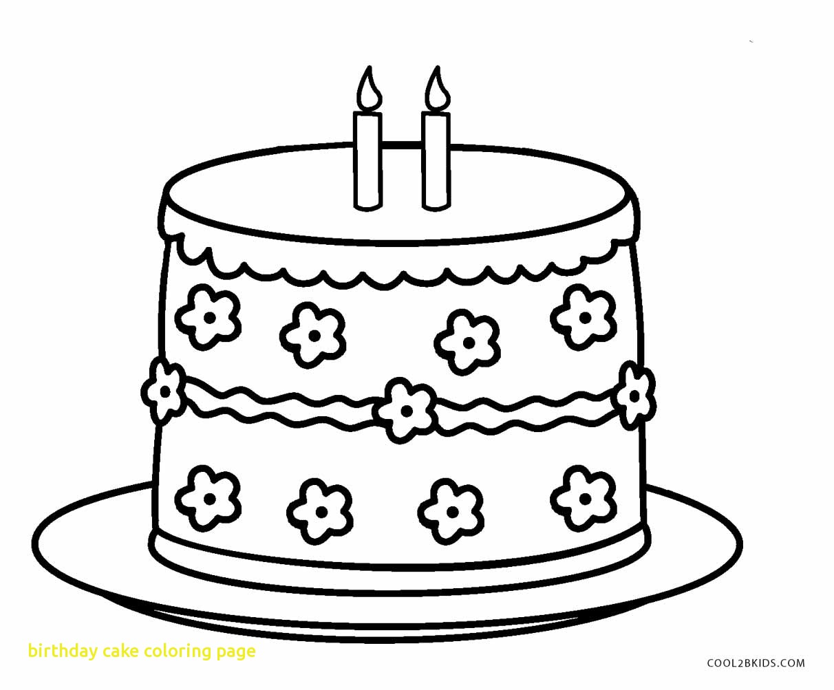 Cake Coloring Pages at GetDrawings | Free download