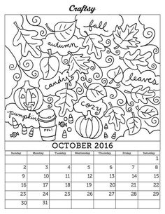236x305 Download And Print This Free Calendar Coloring Page For March