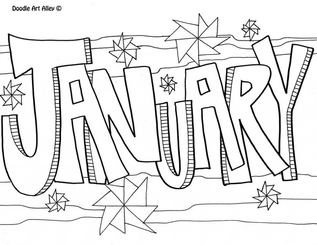 1024x791 Preschool January Coloring Sheets Winter Themed Pages Free