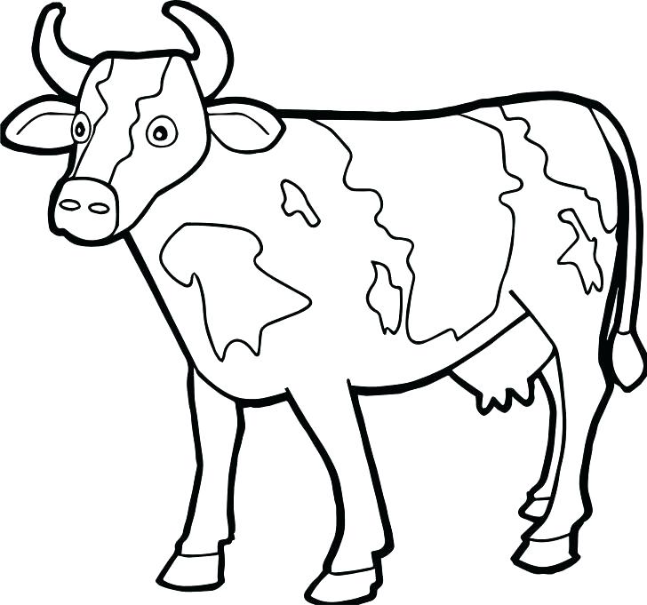 728x681 Golden Calf Coloring Page Golden Calf Coloring Page Farm Animal