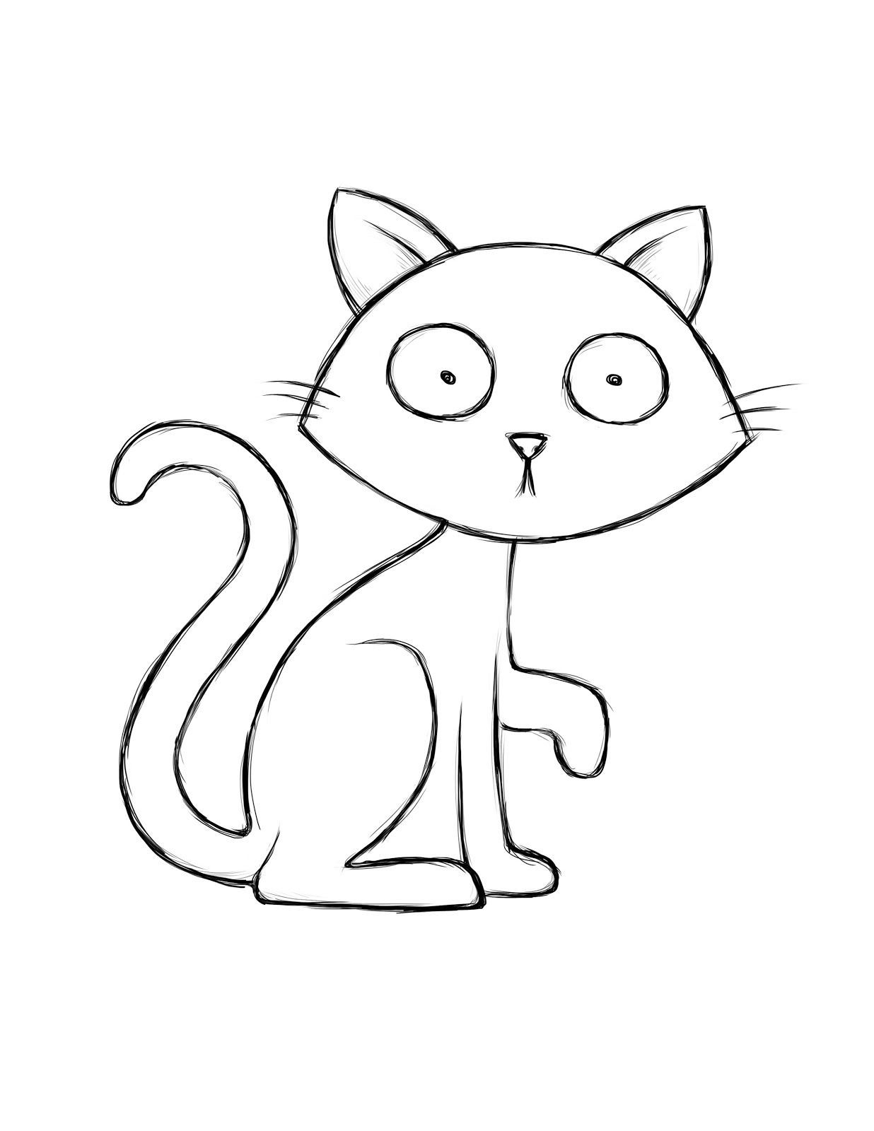 1236x1600 The Best New Coloring Page Cat Image Of Calico Popular And Ideas