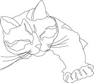 300x266 Calico Cat Coloring Pages